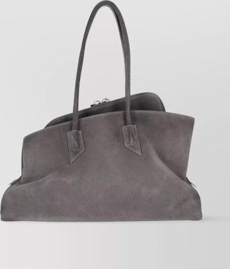 The Attico medium suede shoulder bag