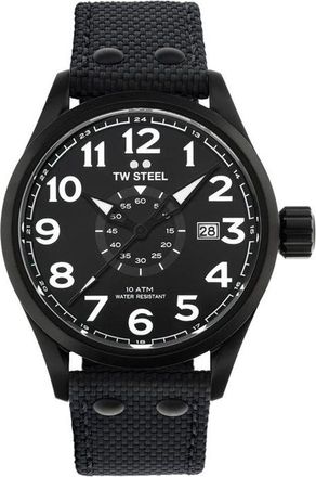 TW Steel Black Fabric Sport Mens Watch