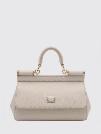 Dolce & Gabbana Mini borsa a mano Sicily in pelle di vitello a grana