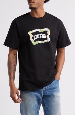Icecream Logo Graphic T-Shirt in Black at Nordstrom Rack, Size Xxx-Large