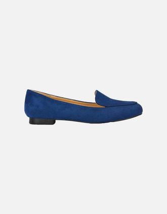 XY London Womens XY London Womens/Ladies Ashleen Low Block Heel Ballerina Flats - Navy - Size: 4