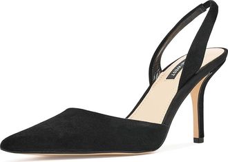 Nine West Paytie Womens Shoes Black Suede : 6.5 M