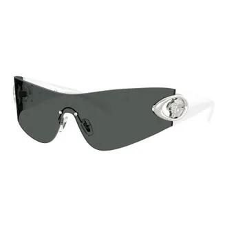 Versace Shield Full Rim Sunglasses - White