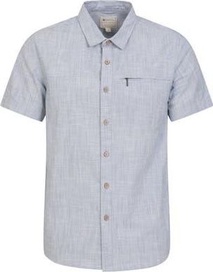 Mountain Warehouse Coconut Slub Short-Sleeved Shirt in Blue at Nordstrom, Size Xxx-Large