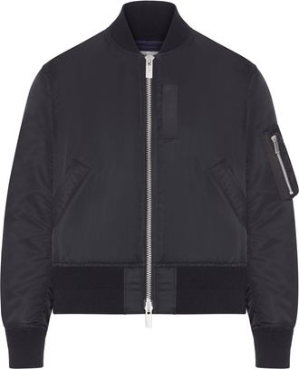 sacai NYLON BOMBER JACKET WITH ZIP - Sacai - Woman