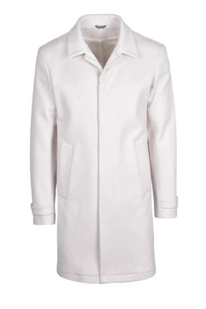Havana & Co. Polyester Acrylic Coat - White