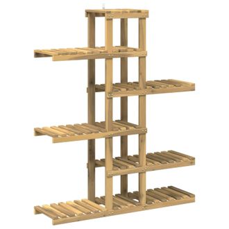 vidaXL Soporte De Plantas Blanco 93 X 25 X 114,5 Cm Vidaxl