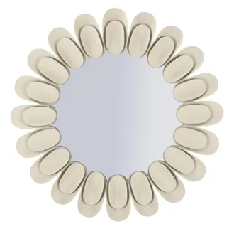 Mauro Ferretti Espejo De Pared Dune Double Cm &Oslash; 85x6 (medida Del Espejo Cm &Oslash; 50)