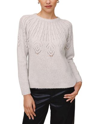 Bella Dahl Relaxed Wool & Cashmere-Blend Sweater