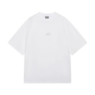 Balenciaga Medium Fit T-shirt - male - Balenciaga - T-Shirts - White - L - Tops
