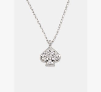 Kate Spade New York Everyday Spade Pave Mini Pendant