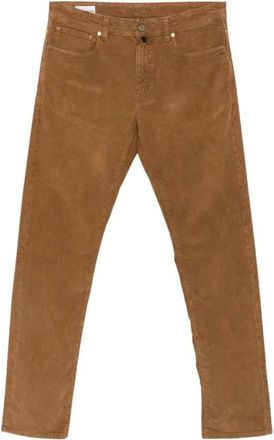 Incotex Uomo, Pantaloni, Marrone, W33, new