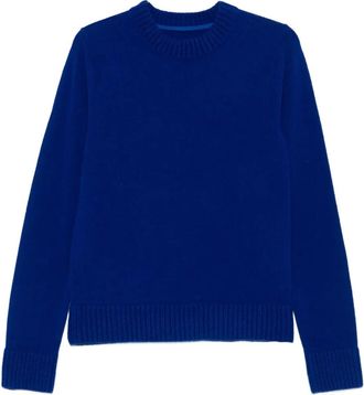 sacai crew-neck sweater - Blue