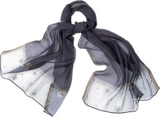 Saachi Saachi Embroidered Lace Triangle Bandana