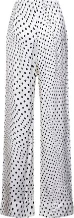 Stella McCartney Womens Trousers Viscose Polka Dot Multicolour