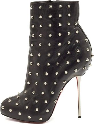Christian Louboutin Stivali Big Lips 95mm - Nero