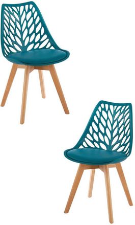 Regalos Miguel Packs Sillas Comedor - Pack 2 Sillas Viva - Verde Azulado