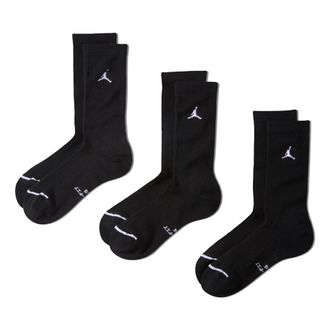 Nike Jordan Air Jordan Everyday Crew Socks (3 Pairs) Black IR6319-010