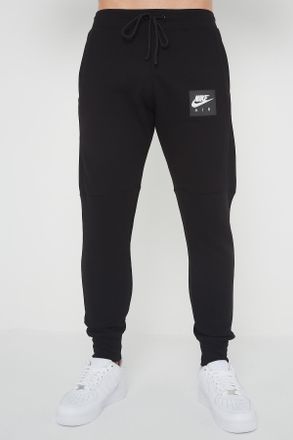 Nike Air heren fleece joggingbroek in zwart