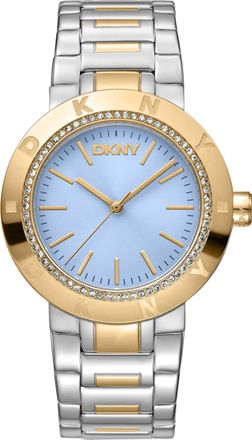 DKNY EVENING Eastside Logo Light Blue Womens Watch