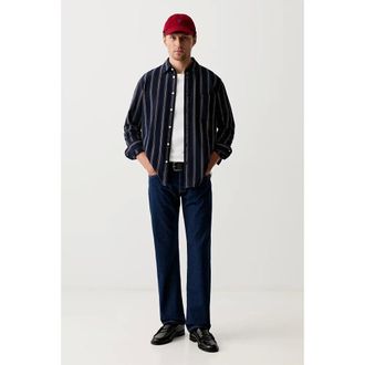 Levi's Heren, Jeans, Blauw, Maat: W32 L32 Katoen