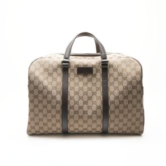 Gucci Brown Boston Bag (Pre-Owned)