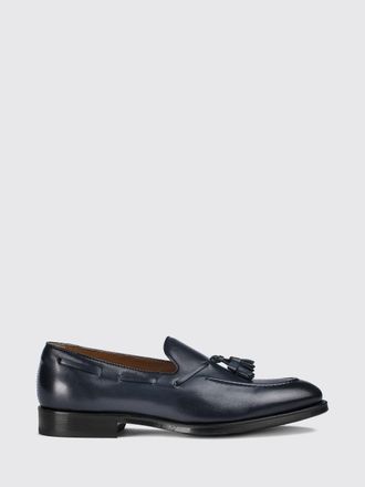 Doucal's Tassel Loafers in Smooth Calfskin with Leather and Rubber Sole