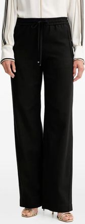 BOSS Pantaloni a gamba ampia con coulisse - Nero