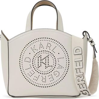 Karl Lagerfeld Borsa K/Circle piccola - Toni neutri