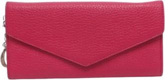 Dior Pre-owned Wallets, female, Pink, Size: ONE SIZE Pre-owned Leather Wallet