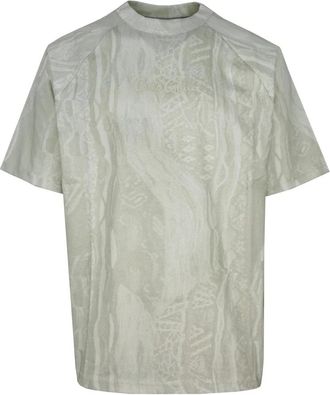 Carlo Colucci T-Shirt - Heren - T-shirts - Beige - XL - Tops