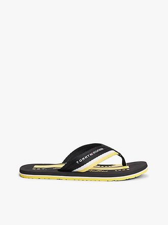 Tommy Hilfiger Stripe Webbing Strap Flip-Flops