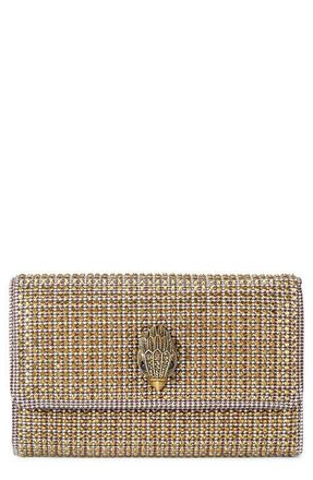 Kurt Geiger Kensington Wallet on a Chain in Beige at Nordstrom