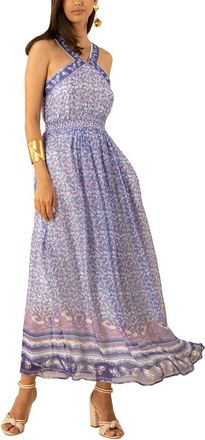 Hale Bob Hale Bob Janiyah Silk-Blend Midi Dress