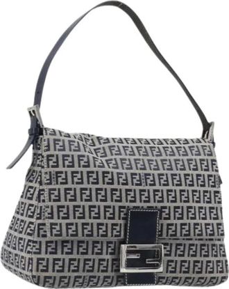 Fendi Borsa a spalla Pre-owned Vintage Zucchino - - Pre-owned - Donna - Blu - ONE SIZE