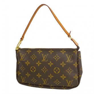 Louis Vuitton Brown Pouch (Pre-Owned)