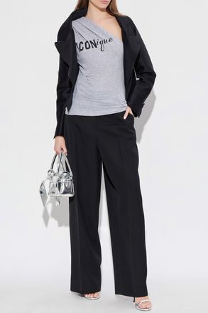 Dsquared2 Top With A Z Logo, Womens, Grey