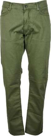 MCS Rechte broek - Heren - Slim Fit Broeken - Groen - 2XS - Katoen - Broeken