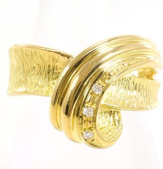 C&A Yellow Gold Yellow Gold (18K) Band Ring (Pre-Owned)