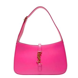 Saint Laurent Pre-owned Shoulder Bags, female, Pink, Size: ONE SIZE Pre-owned Vintage Shoulder Bag