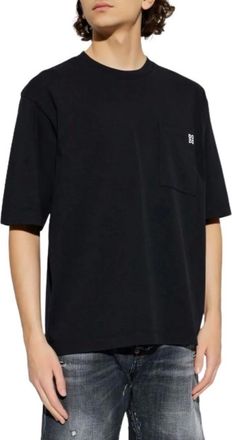 Dsquared2 Uomo, Top, Nero, M, new