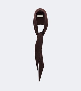 Nour Hammour Niale cashmere hood