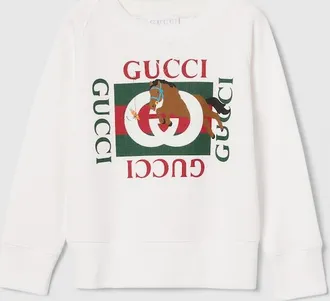 Gucci Kids - Cotton Sweatshirt, White, Ready-to-wear
