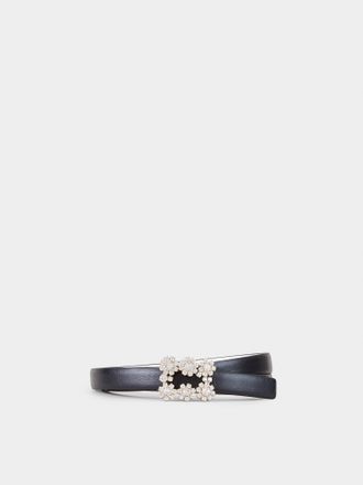 Roger Vivier Efflorescence Belt in leather