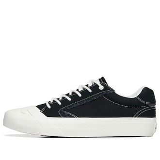 Anta (WMNS) ANTA Life Series Sneakers Canvas Black White 122228077S-2
