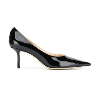 Jimmy Choo London Dames, Schoenen, Zwart, Maat: 35 EU Leer