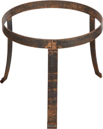 Biscottini International Base Para Macetas De Hierro Macizo, Di&aacute;metro 55 X Altura 46 Cm