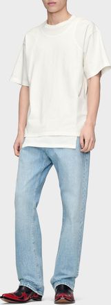 Maison Margiela Cotton T-shirt, Mens, White