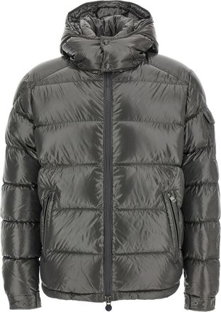 Moncler Dark Grey Hooded Jacket