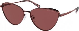 Michael Kors Womens MK1140-189675-59 MK1140 59 189675 Fashion Sunglasses - Brown - One Size